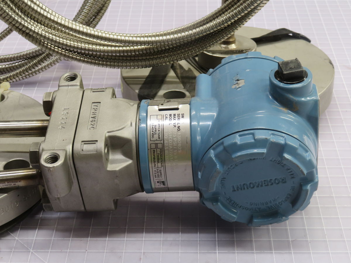 Rosemount #3051CD2A22A1AS2B4, Pressure Transmitter - Image 2