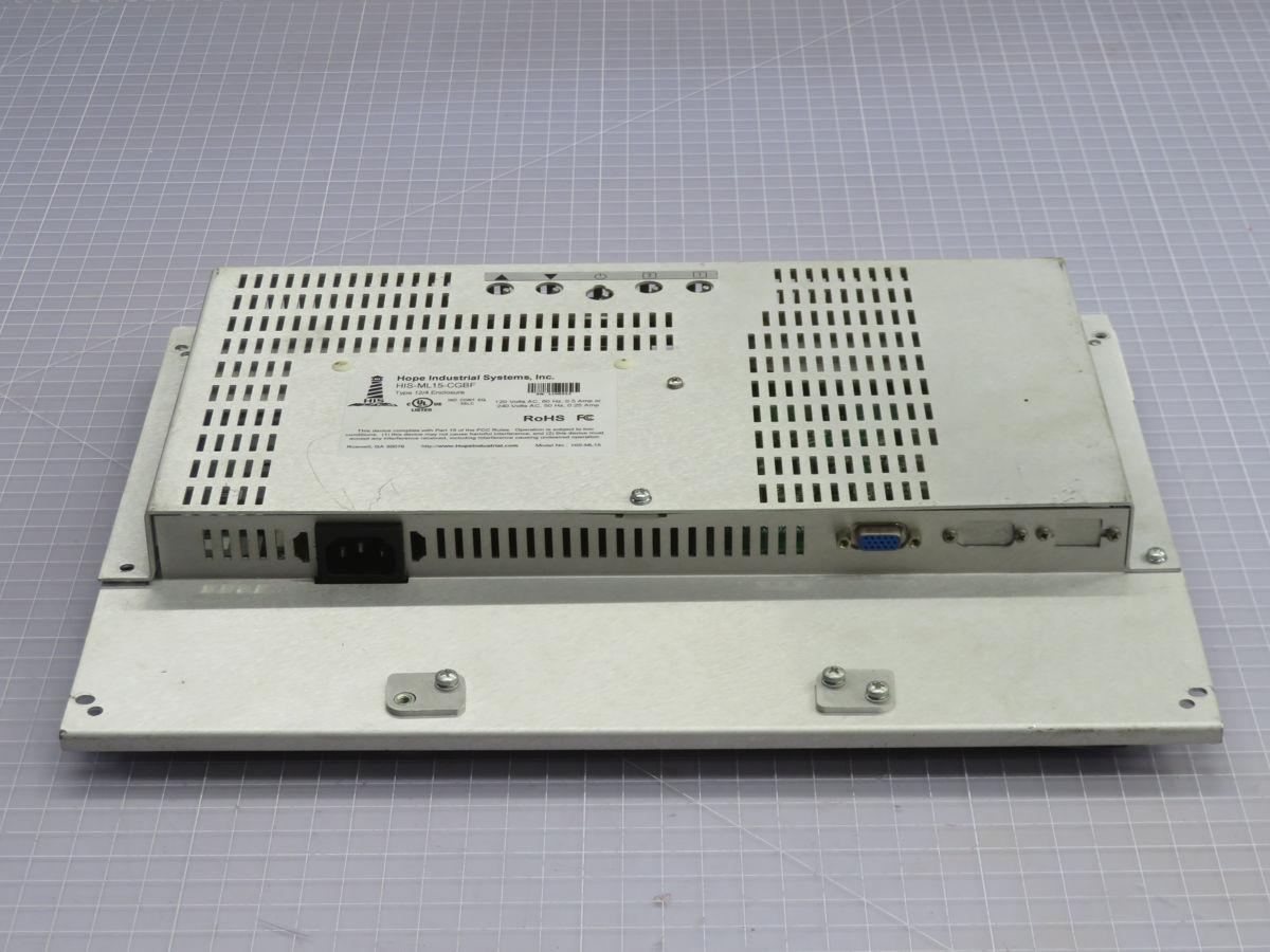 His Operator Interface #HIS-ML15-CGBF - Image 1