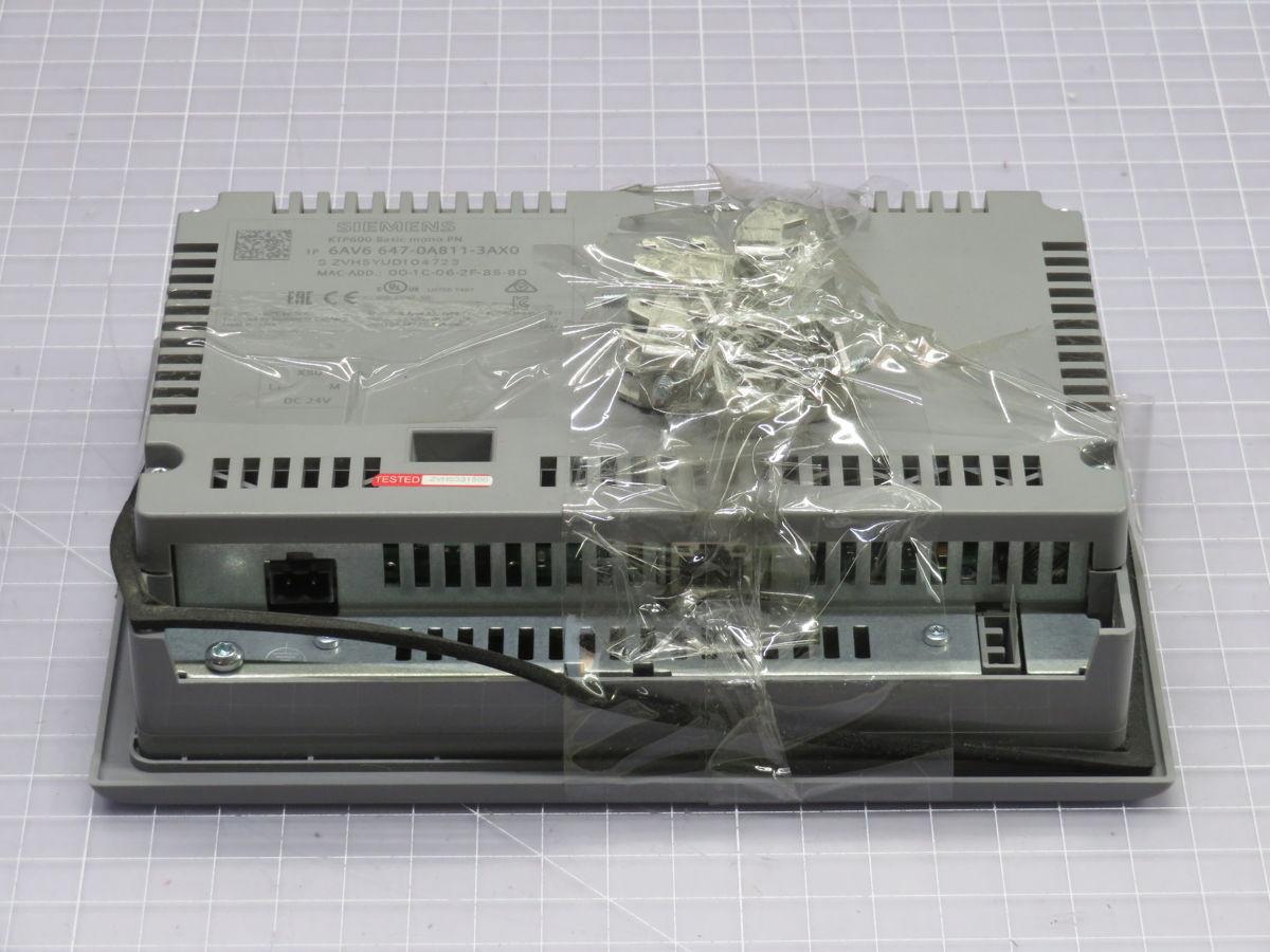 Siemens #6AV6-647-0AB11-3AX0, Operator Interface - Image 3