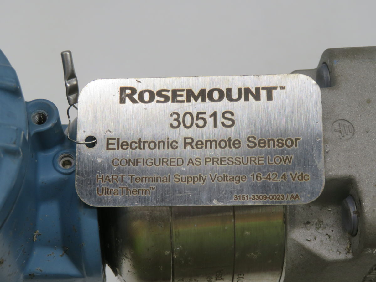 Rosemount #3051S, Electronic Remote Sensor - Image 3