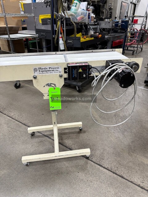 Plastic Process Equipment, Portable Belt Conveyor, electric - Image 2