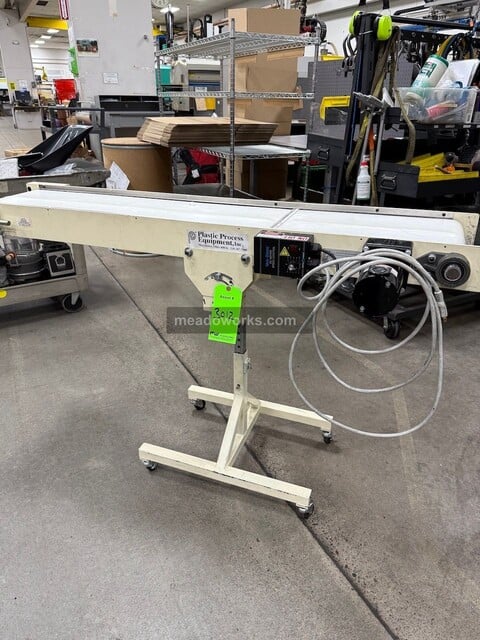 Plastic Process Equipment, Portable Belt Conveyor, electric - Image 3