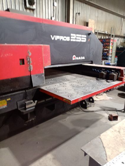 20 Ton, Amada #Vipros-255, CNC Turret Punch, 31 station, 22 KVA, 2000 - Image 6