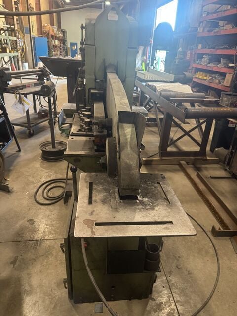 5" x 5" x 3/8" Piranha #PII-88, Hydraulic Ironworker, 88 Ton, 9" throat, 1-1/16" diameter thru 1" punch, 3/4" - Image 4