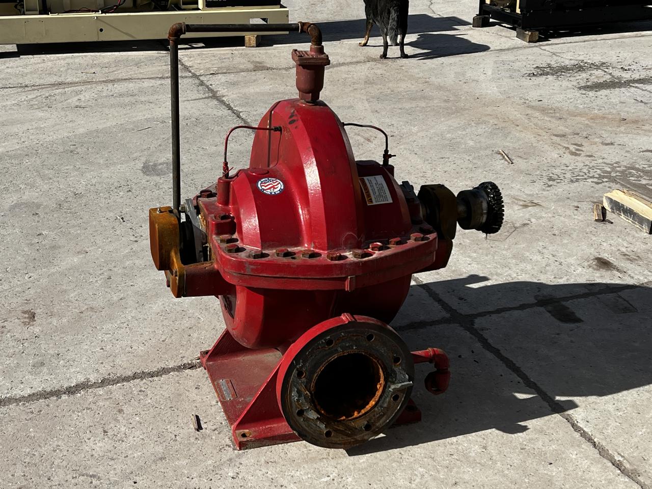 Fairbanks Morse #102.000-102.100, 12" water pump, 300 hours, 1992 - Image 2