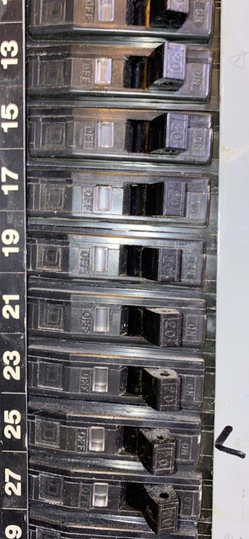 225 Amp. Square D, NQODQ2, Complete Panelboard, 240 Volts, 3 phase (2 available) - Image 2