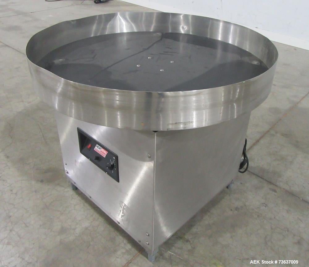 36" Heat Seal #AT36, Rotary Accumulation Table, 36" diameter tabletop, 115 V. (3 available) - Image 1
