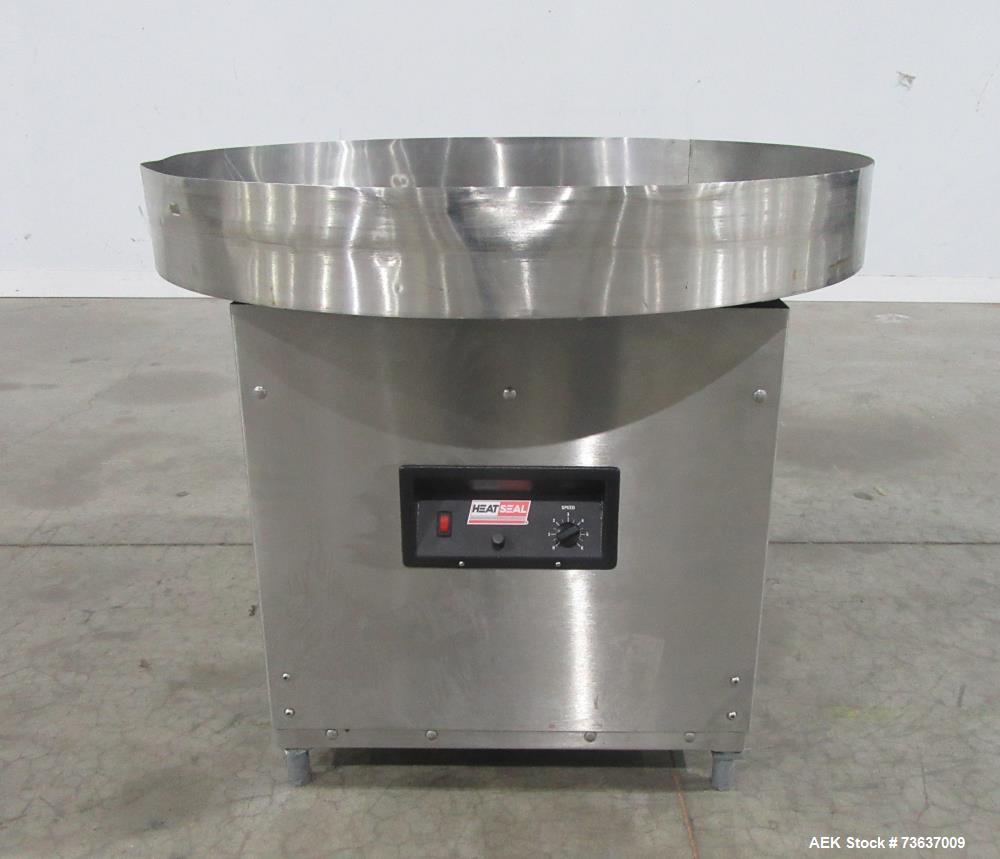 36" Heat Seal #AT36, Rotary Accumulation Table, 36" diameter tabletop, 115 V. (3 available) - Image 2