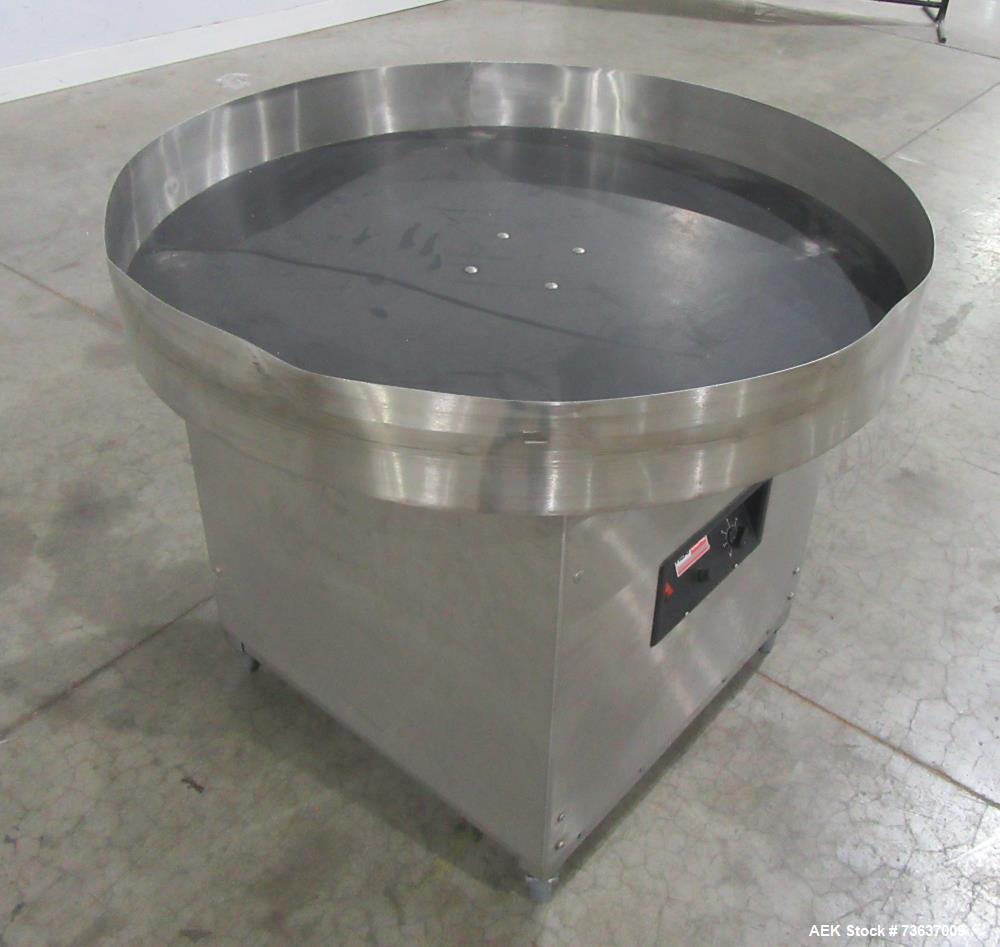 36" Heat Seal #AT36, Rotary Accumulation Table, 36" diameter tabletop, 115 V. (3 available) - Image 3