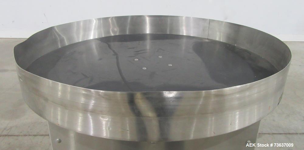 36" Heat Seal #AT36, Rotary Accumulation Table, 36" diameter tabletop, 115 V. (3 available) - Image 7