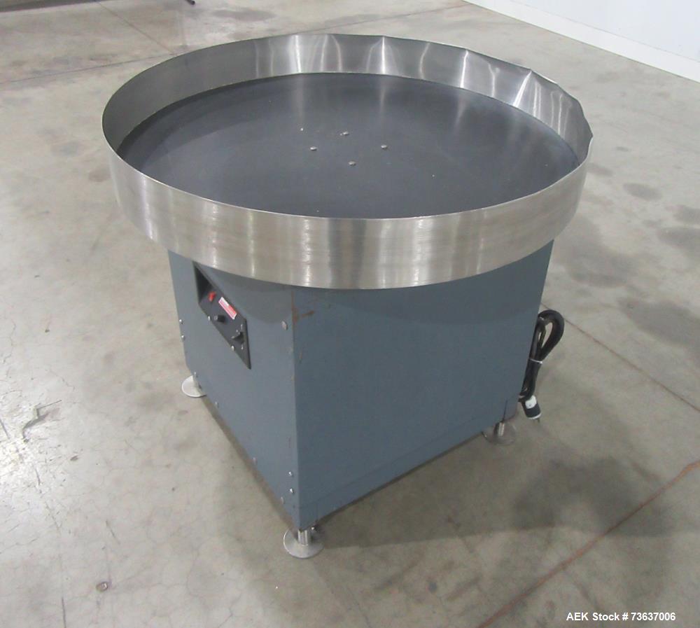 36" Heat Seal #AT361VS, Rotary Accumulation Table, Stainless Steel top, 36" diameter tabletop, 115 V., 3 amps - Image 3