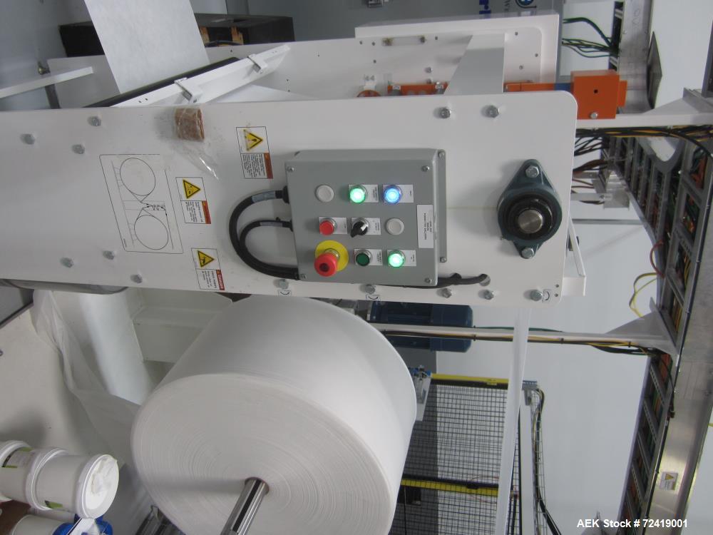 Paper Converting Machine #CF01-00013, Wet Wipes Converting & Wrapping Line, Marlin Flex folder, 2000 - Image 8