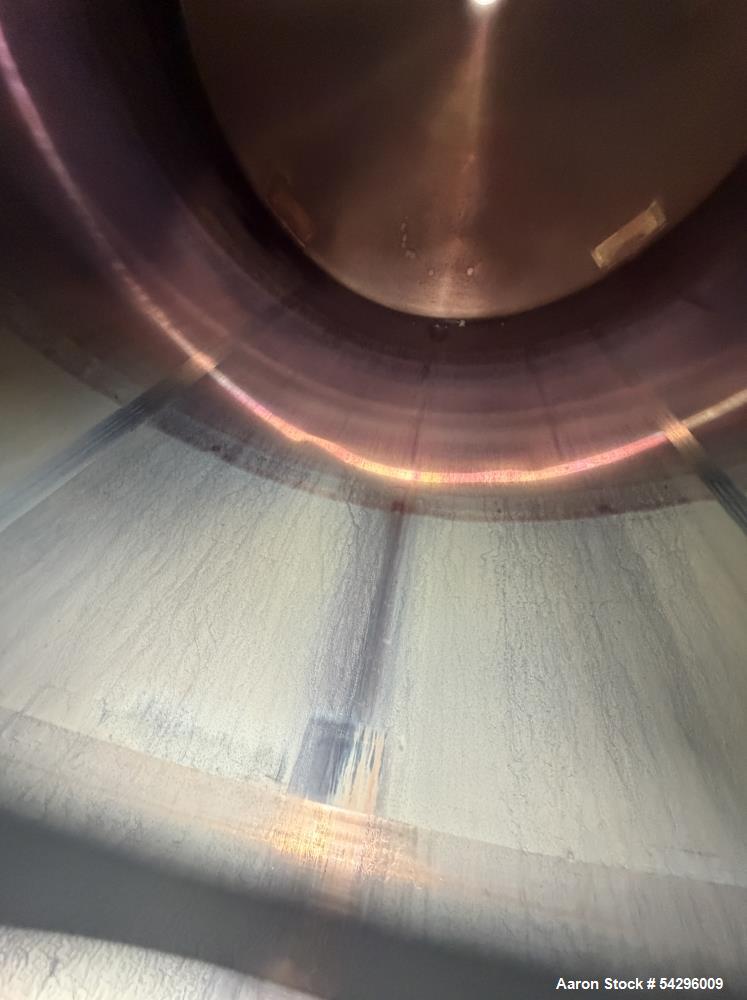 4,700 gallon Feldmeier, Vertical Tank, 304L Stainless Steel, 114" diameter x 102" straight side, 24" manway - Image 9