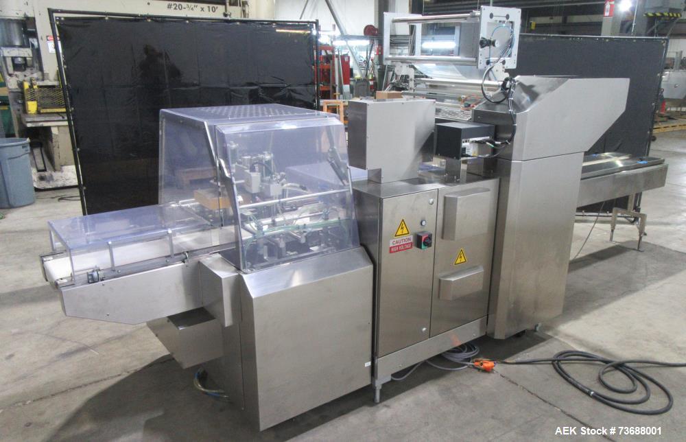Fuji #FW-3410/Ba7, Horizontal Box Motion Flow Wrapper, 10-150 PPM, 25" film width, Yaskawa servo, Markem - Image 5