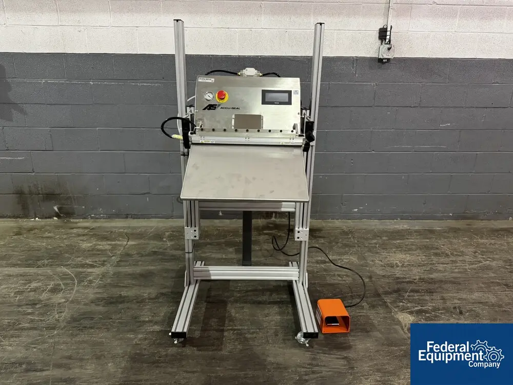 20" Accu-Seal #675TC2-20-DB, Vacuum Pouch Sealer, temperature controlled, 6 seal settings, foot pedal, 120 - Image 1