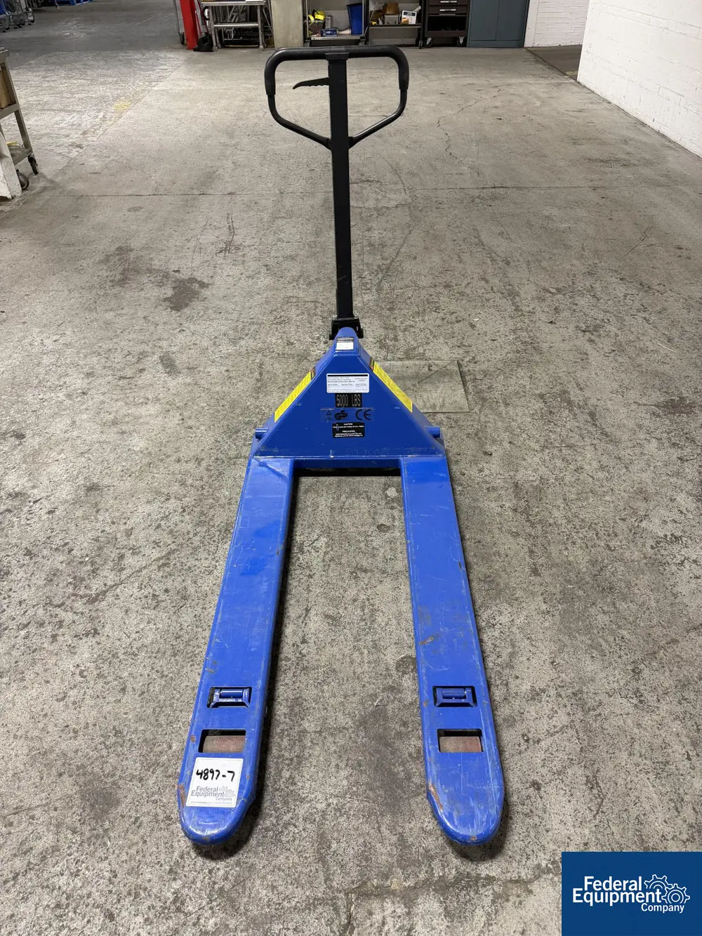 5,000 lb. GS #12U125, Pallet Jack, hand pump - Image 3