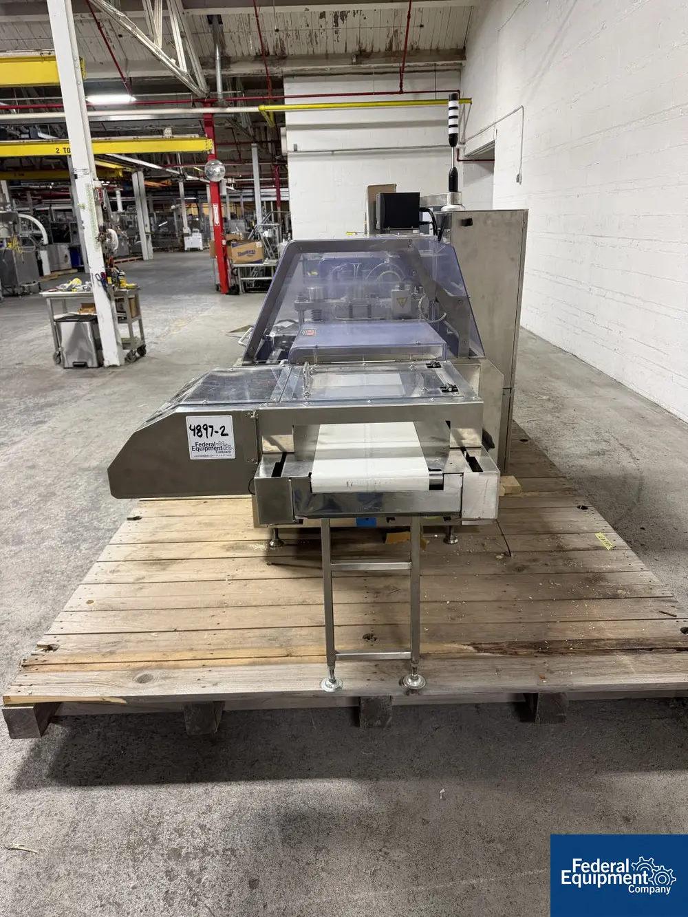 Formost Fuji #FW-3710BS/B-Alpha-7, Horizontal Wrapper, top center seal, box motion end seal, Cognex vision - Image 4