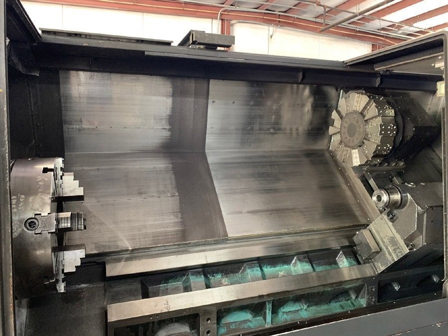 Daewoo Doosan #Puma-5100LC, CNC Turning Center, 35.4" swing, 25.6" max diameter x 80.4" length, 10.8" bar - Image 3