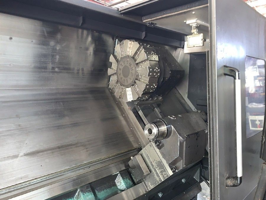 Daewoo Doosan #Puma-5100LC, CNC Turning Center, 35.4" swing, 25.6" max diameter x 80.4" length, 10.8" bar - Image 6