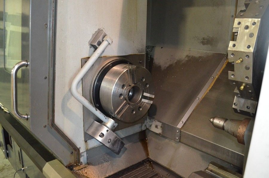 Haas #ST-40, CNC Turning Center, 34.5" swing, 25.5" max diameter x 44" length, 4" bar, 55 HP, 2400 RPM, 2014 - Image 2