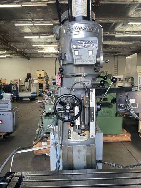 Bridgeport #EZ-TRAK, 2-Axis CNC Vertical Knee Mill, 9" x 42" table, 30" X, 12" Y, 16" knee travel, 60-4200 - Image 2