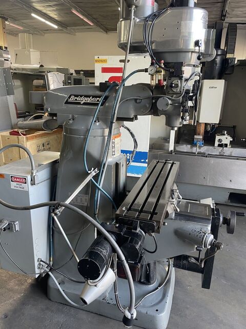 Bridgeport #EZ-TRAK, 2-Axis CNC Vertical Knee Mill, 9" x 42" table, 30" X, 12" Y, 16" knee travel, 60-4200 - Image 3