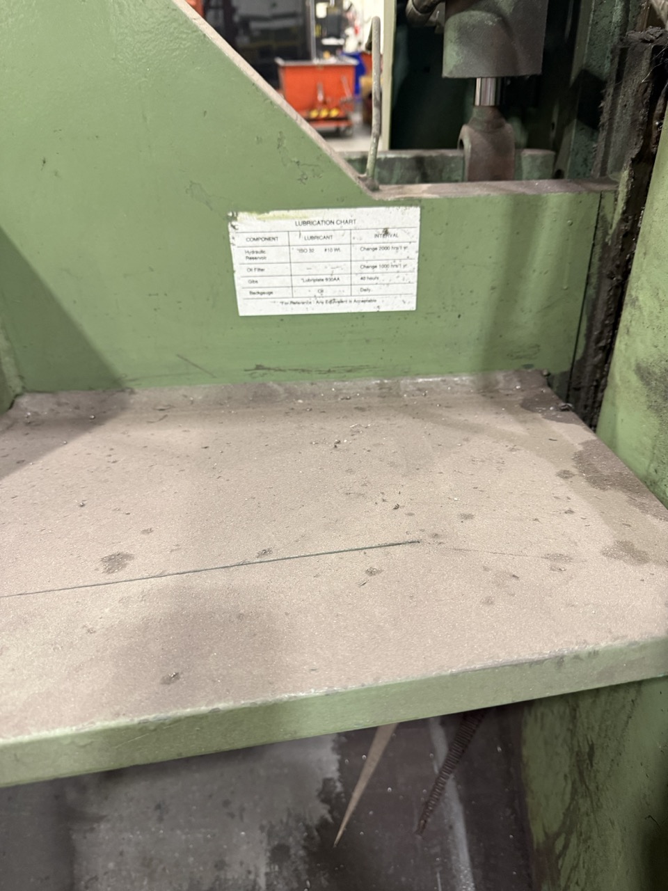1/4" x 12' Betenbender #12-1/4, hydraulic power shear, 13 SPM, 21 hold downs, 35" squaring arm, 15 HP - Image 7
