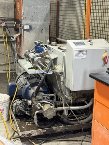 Baca Systems #RS201, Robo SawJet, 90" x 144" table, 26 HP Saccardo saw, 50 HP waterjet pump, 60,000 PSI - Image 4