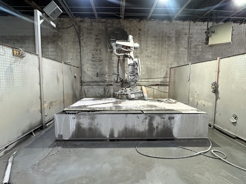 Baca Systems #RS201, Robo SawJet, 90" x 144" table, 26 HP Saccardo saw, 50 HP waterjet pump, 60,000 PSI - Image 5