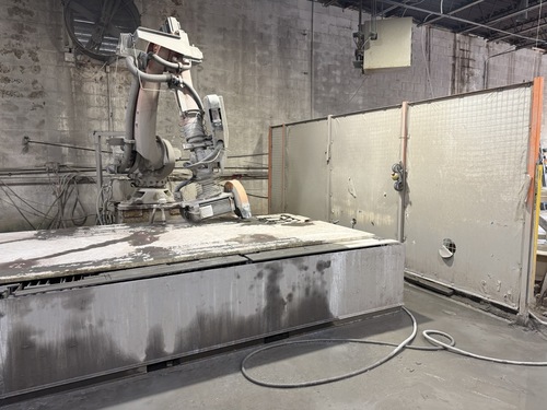 Baca Systems #RS201, Robo SawJet, 90" x 144" table, 26 HP Saccardo saw, 50 HP waterjet pump, 60,000 PSI - Image 6