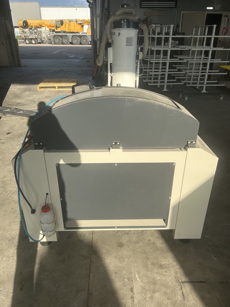 Oz Machine #APEX-I-A, hydraulic aluminum corner crimper, w/ POLAR V automatic end milling machine, PLC - Image 7