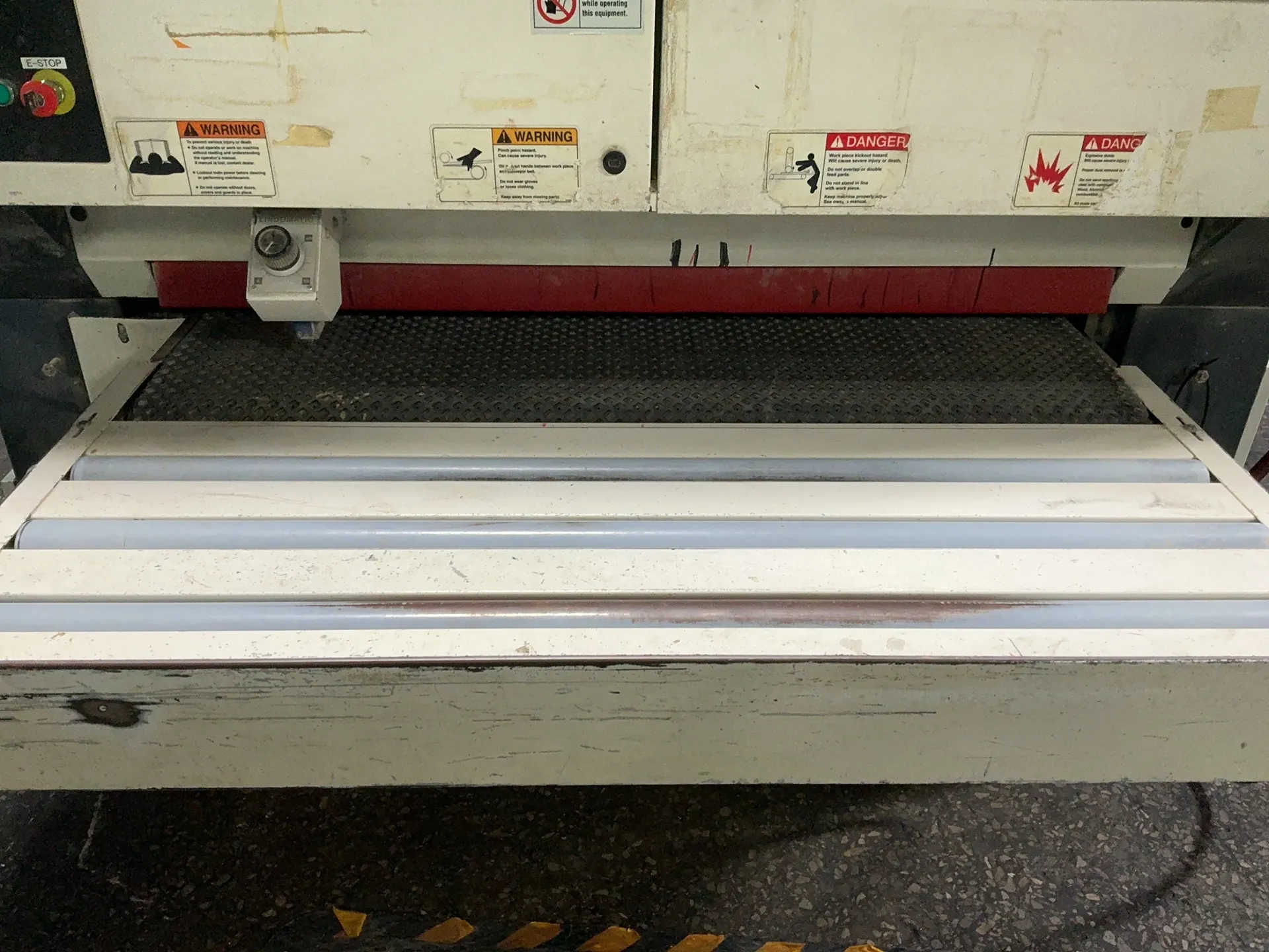 53" Timesavers #3331-45-001, Wide Belt Sander, 7.5 HP, 3555 RPM, w/ dust collector, 230/460 V., 3 Ph. - Image 4