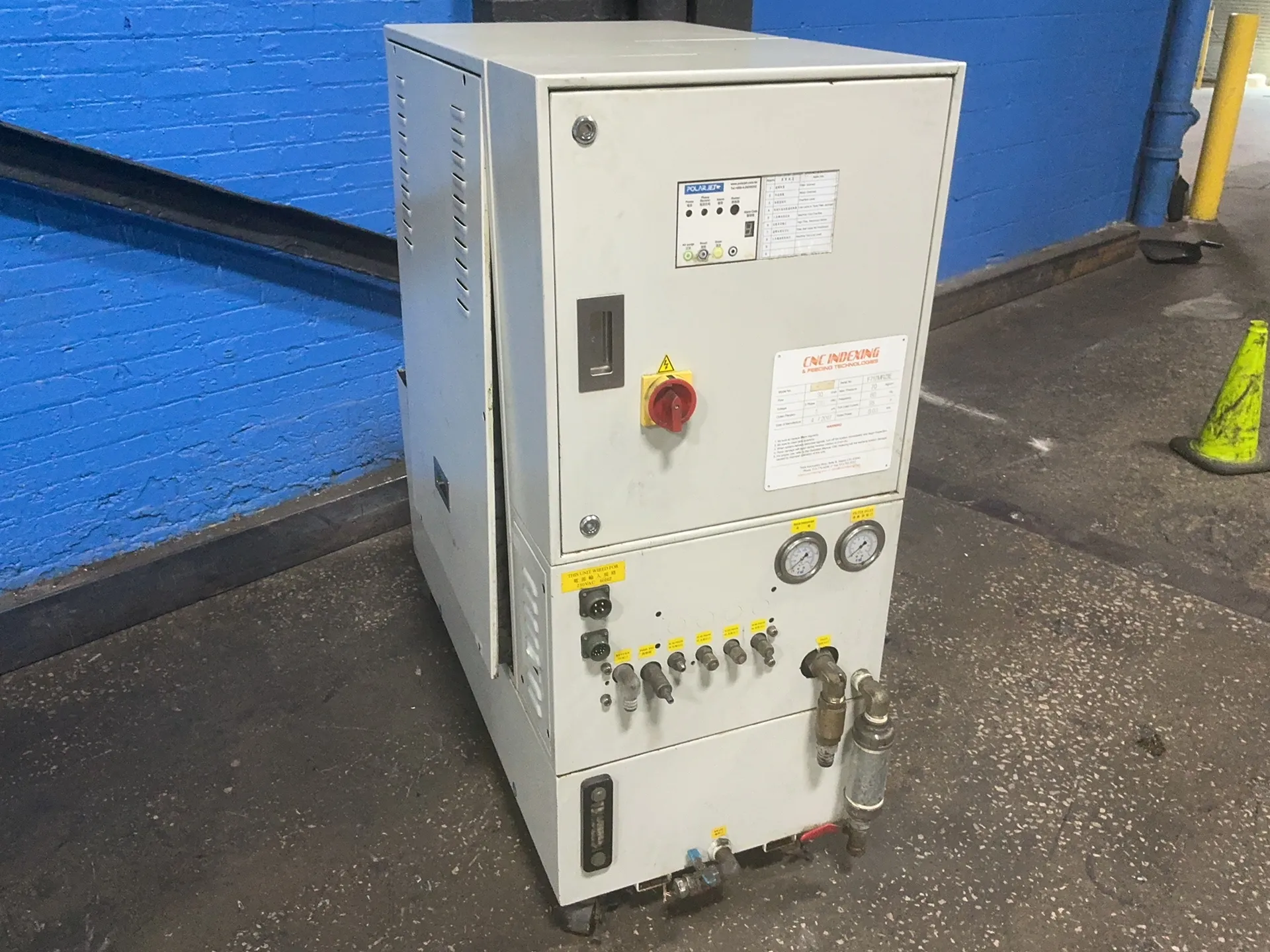 CNC Indexing, High Pressure Coolant Unit, 8.03 KW, 220/230 V., 3 Ph., 2017 - Image 3