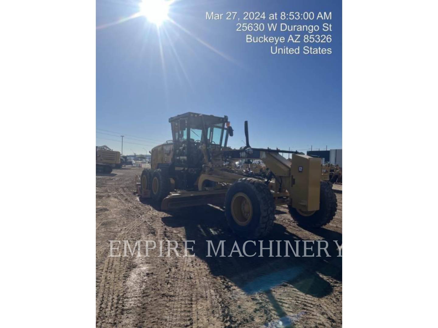 Caterpillar 140-13, Motor Grader, 1050 hours, S/N: N9400710, 2023 - Image 7