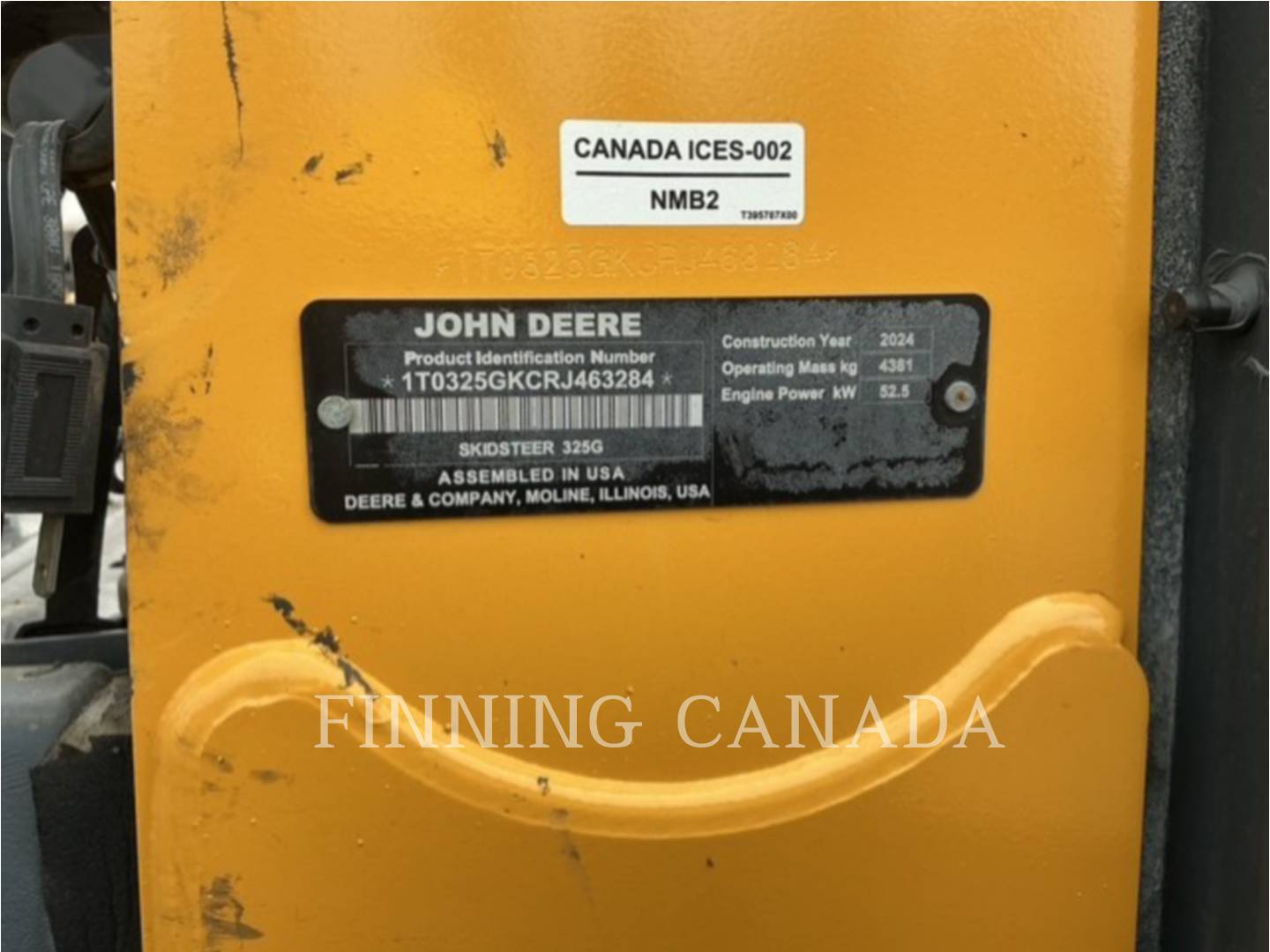 John Deere 325G, 1208 hours, S/N: 1T0325GKCRJ463284, 2024 - Image 5