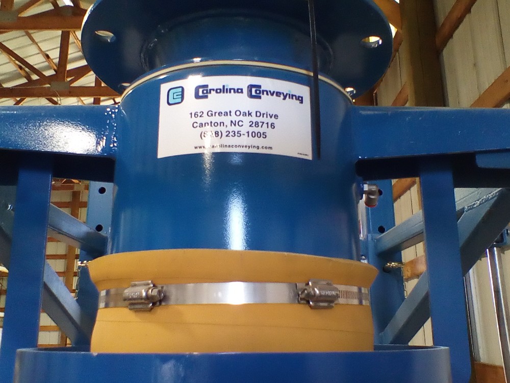 Carolina Conveying Bulk Bag Filling Station, 4,000 lb, 48" x 48" Rice Lake Scale, Inflatable Seal - Image 3
