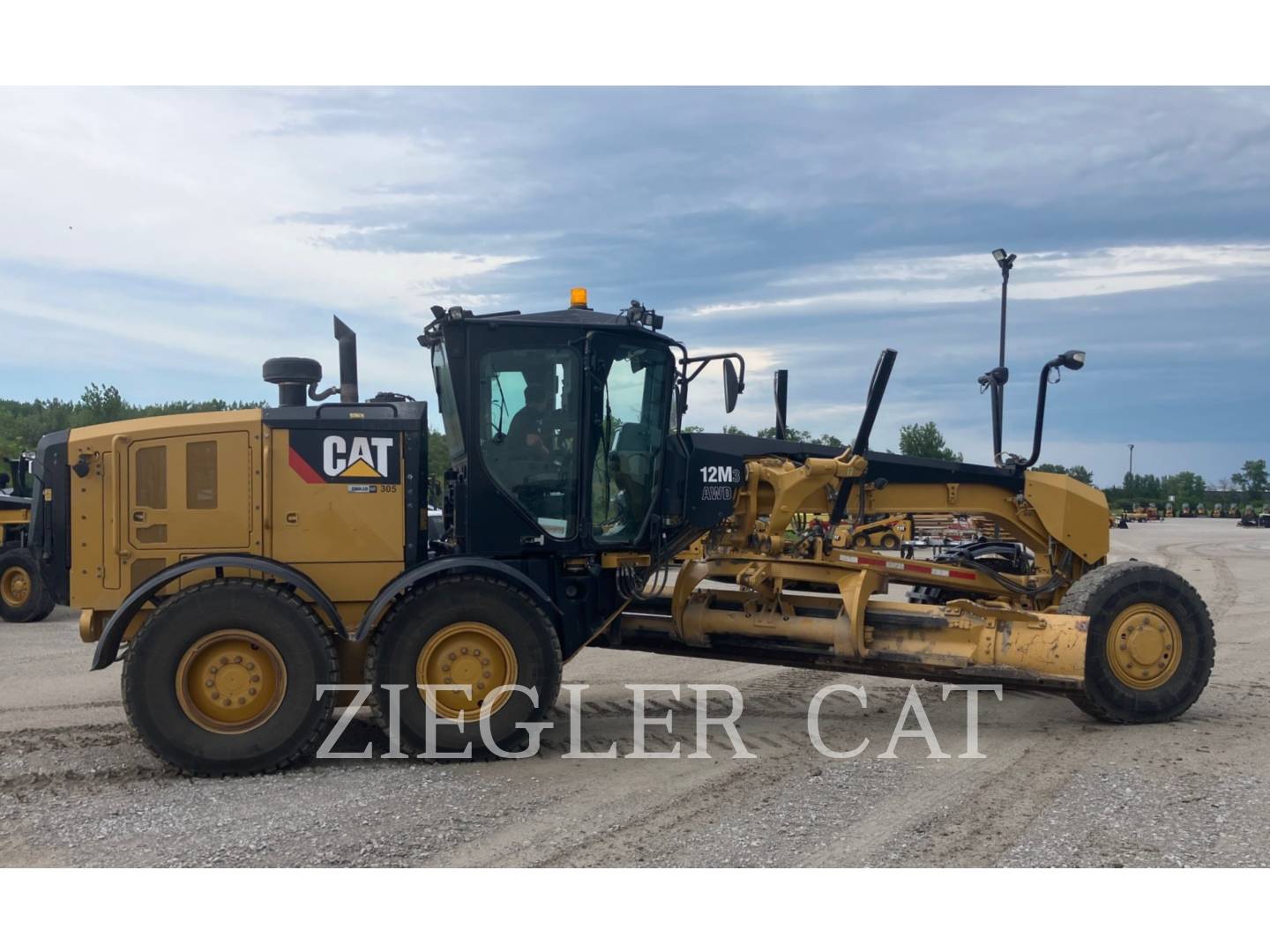 Caterpillar 12M3AWD, Motor Grader, 11160 hours, S/N: N9B00376, 2016 - Image 7