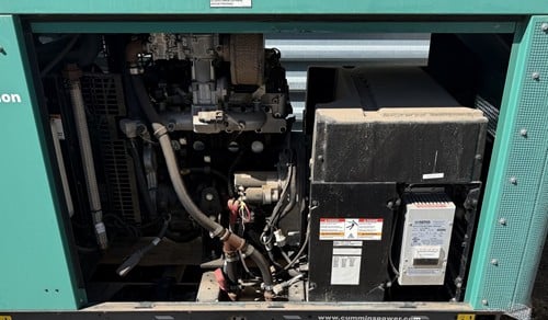 25 kw Cummins / Mitsubishi #C25 N6, Natural Gas or Propane Generator, 120/240 Volts - Image 2