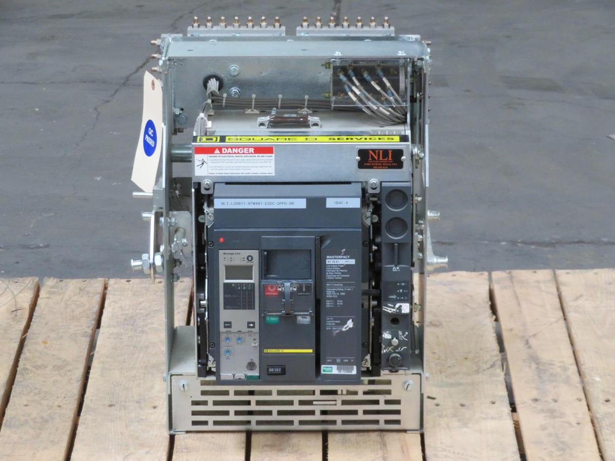 800 Amps, Square D #LGSB11, Circuit Breaker, Masterpact Nt 08 N1, 508 VAC Voltage, 800 Amp Current - Image 2