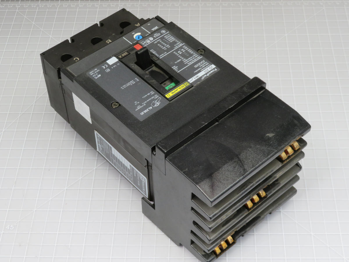 Square D #250, Powerpact Jg Circuit Breaker 240V 50-60 HZ - Image 2