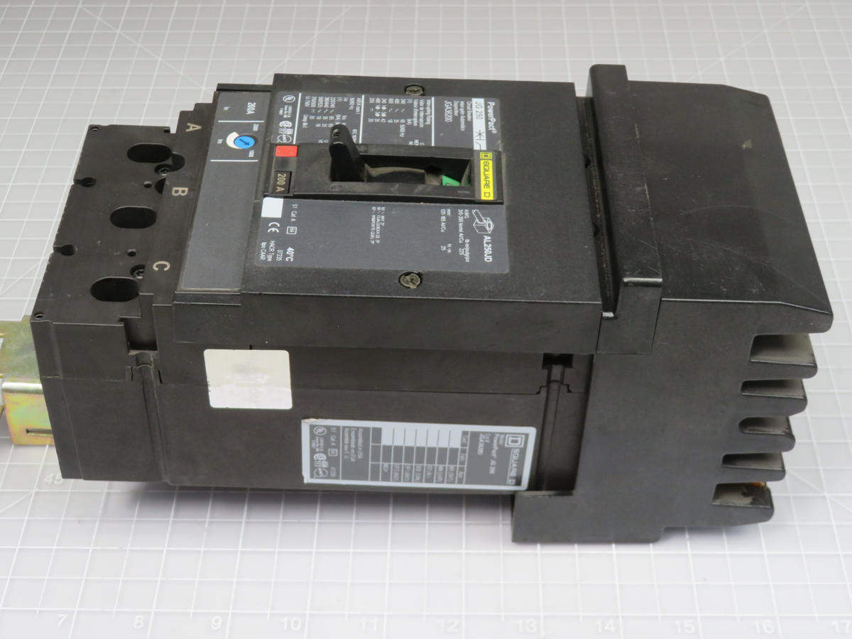 Square D #250, Powerpact Jg Circuit Breaker 240V 50-60 HZ - Image 3