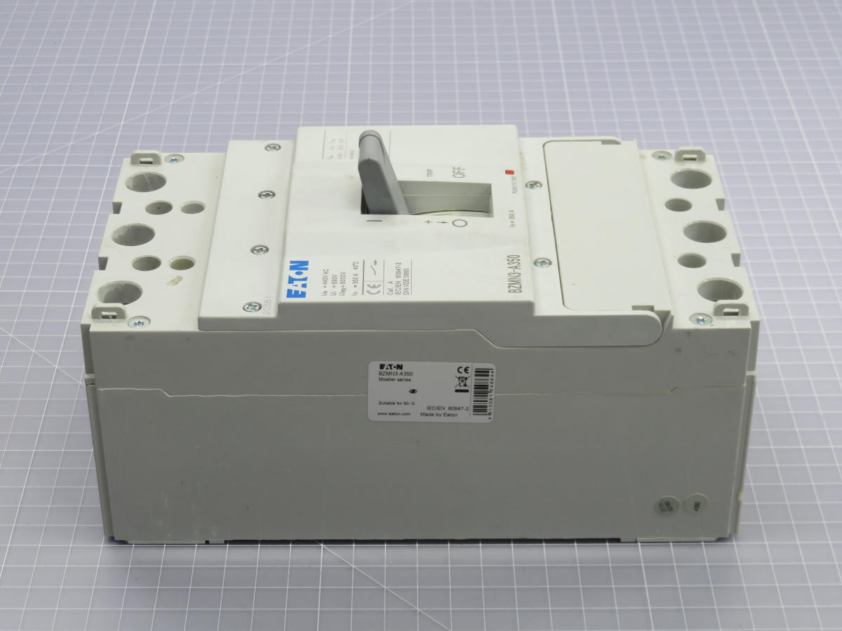 350 Amp, Eaton #BZMN3-A350, Molded Case Circuit Breaker - Image 2