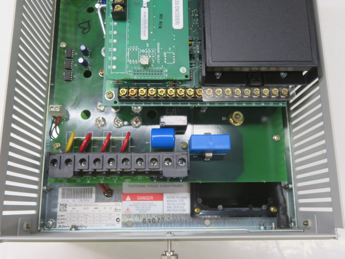 10 HP Allen-Bradley #1 336s-aqf100-aa-en1, variable frequency drive - Image 8