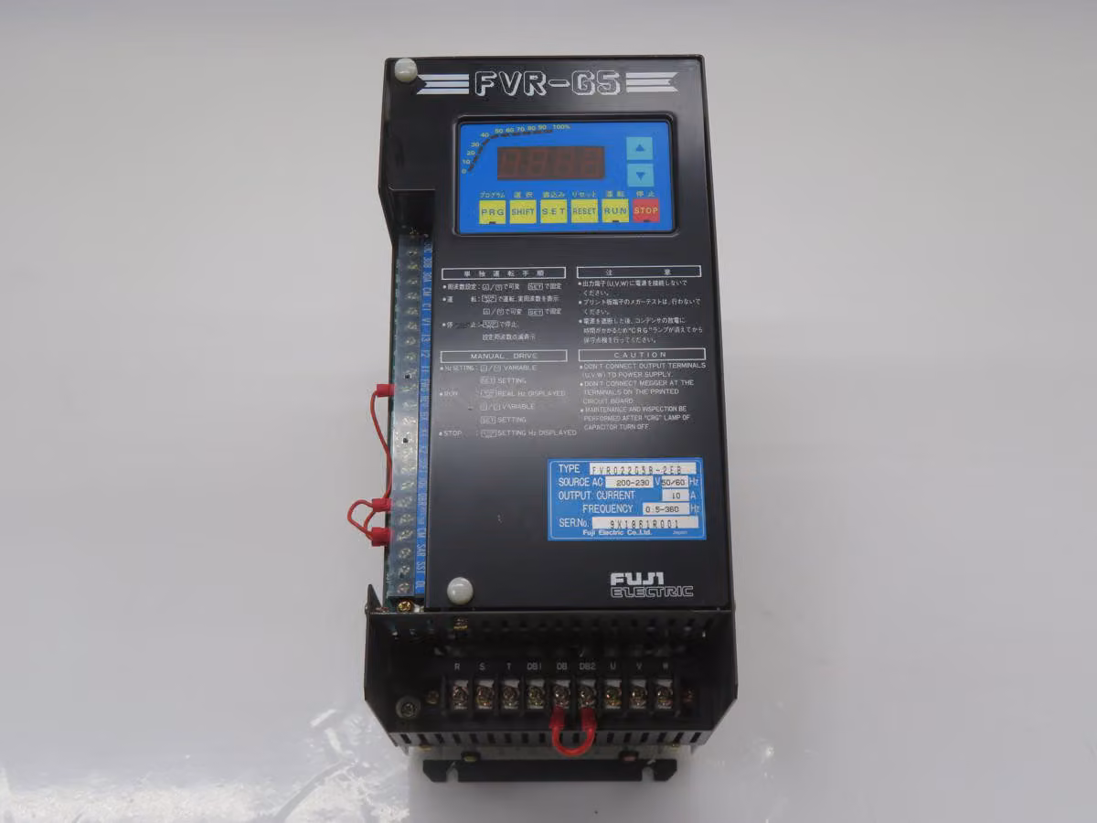 Fuji Electric #FVR022G5B-2EB, Variable Drive - Image 3