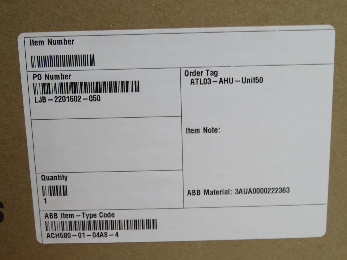 3.0 HP ABB #ACH580-01-04A8-4, hvac drive ac 3.0hp 400/480v 4.8a v - Image 5
