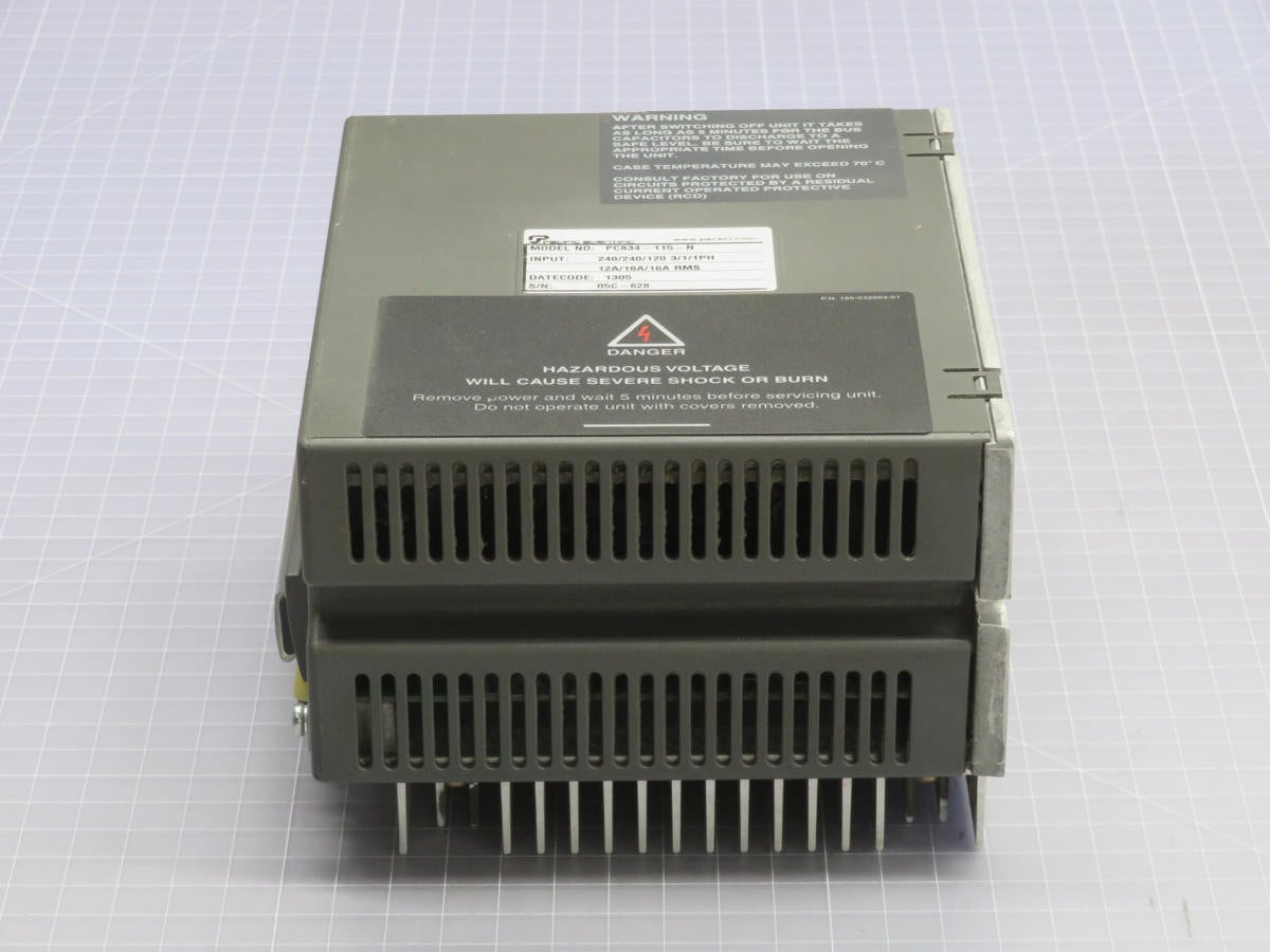 Pacific Scientific #PC834-115-N, Servo Drives, 15A Continuous Output, 30A Peak Output, Resolver Feedback - Image 3