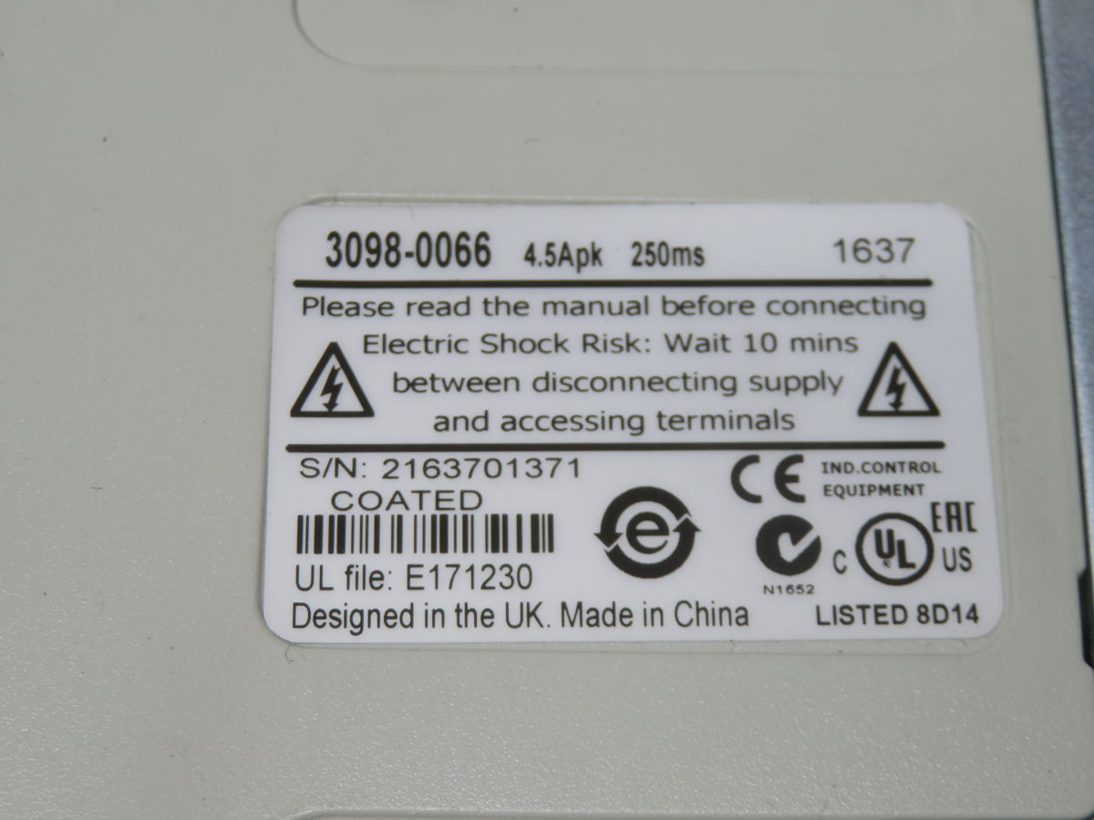 Emerson #3098-0066, Digitax St Servo Drive - Image 8