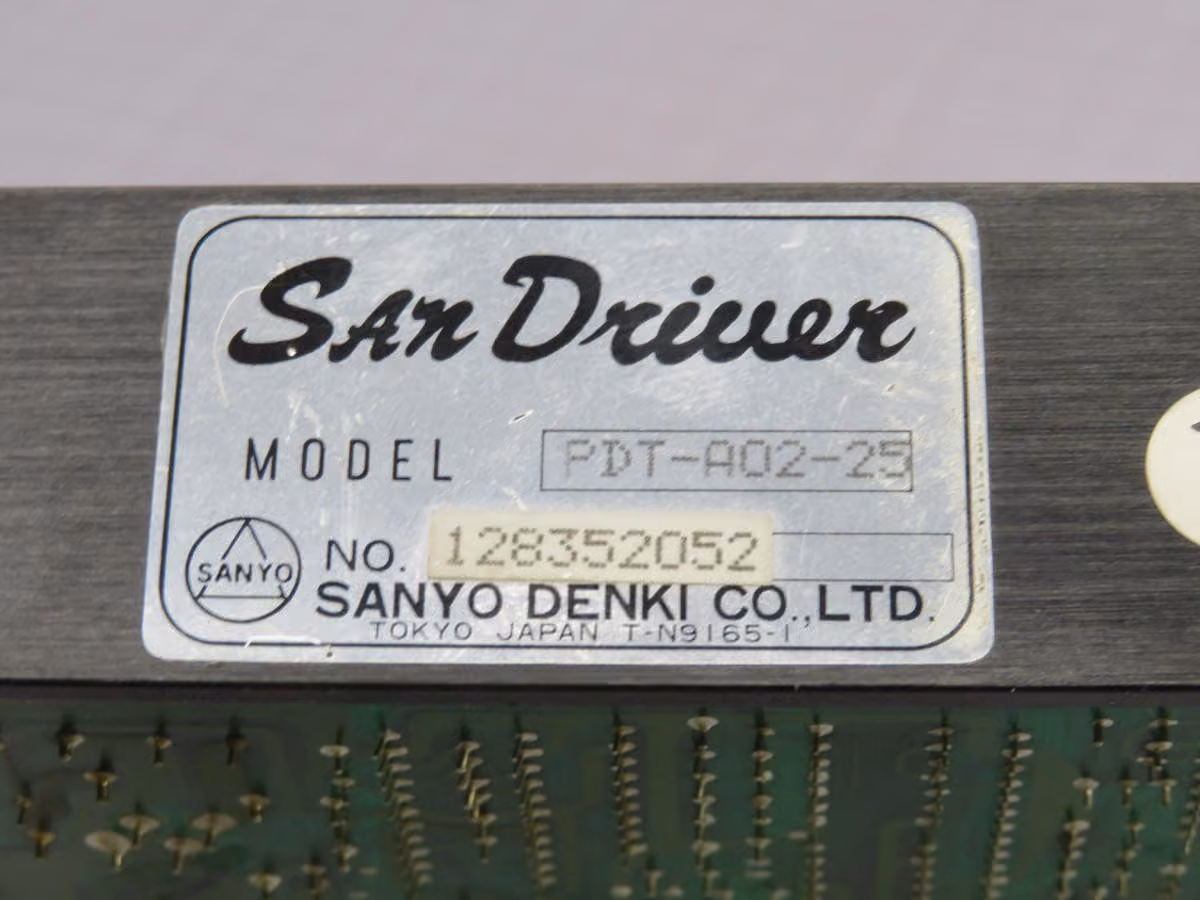 Sanyo Denki #PDT-A02-25, San Driver Servo Drive - Image 6