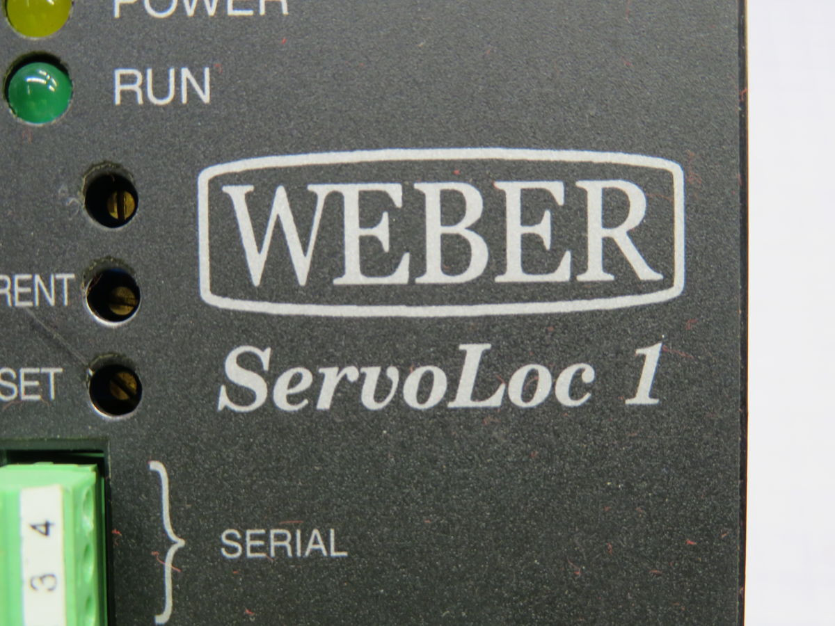 Weber #1, Servoloc 1 Servo Drive - Image 3
