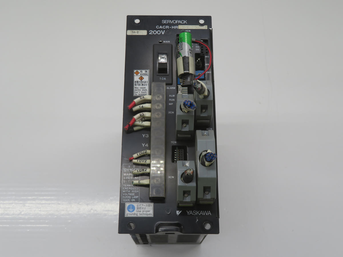 0.3 KW Yaskawa #CACR-HR03BAB12Y50, Servo Pack - Image 2